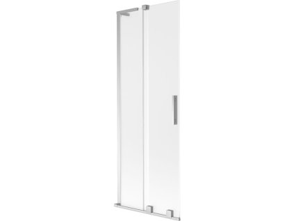 Mexen Velar L 2-krídlová posuvná vaňová zástena 75 x 150 cm, matná, chróm - 896-075-003-31-01