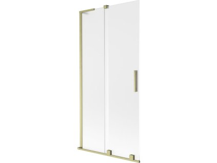 Mexen Velar L 2-krídlová posuvná vaňová zástena 95 x 150 cm, matná, brúsené zlato - 896-095-003-31-55