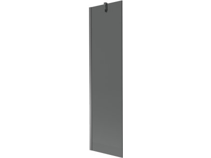 Mexen Next 1-krídlová vaňová zástena 50 x 150 cm, grafitová, pištoľový kov - 895-050-000-00-40-95