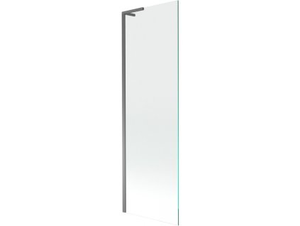 Mexen Next L 1-krídlová vaňová zástena 60 x 150 cm, transparentná, pištoľový kov - 895-060-000-03-00-95