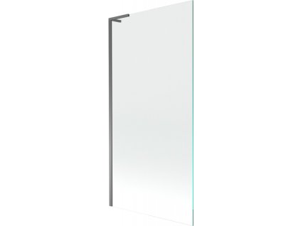 Mexen Next L 1-krídlová vaňová zástena 90 x 150 cm, transparentná, pištoľový kov - 895-090-000-03-00-95