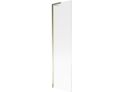 Mexen Next L 1-krídlová vaňová zástena 50 x 150 cm, pruhovaná, zlatá - 895-050-000-03-09-50