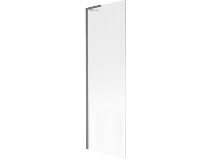 Mexen Next L 1-krídlová vaňová zástena 60 x 150 cm, pruhovaná, pištoľovo sivá kartáčovaná - 895-060-000-03-09-66