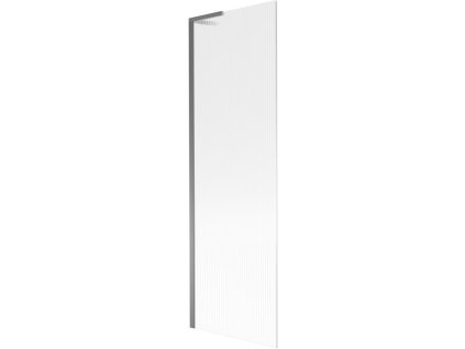 Mexen Next L 1-krídlová vaňová zástena 60 x 150 cm, pruhovaná, pištoľový kov - 895-060-000-03-09-95