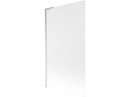Mexen Next L 1-krídlová vaňová zástena 100 x 150 cm, matná, chróm - 895-100-000-03-30-01