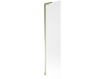 Mexen Next L 1-krídlová vaňová zástena 50 x 150 cm, matná, zlatá - 895-050-000-03-30-50