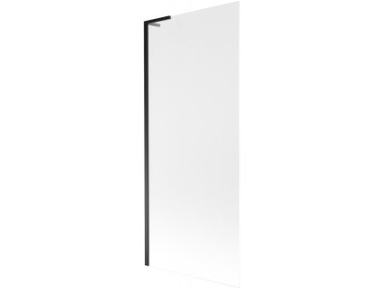 Mexen Next L 1-krídlová vaňová zástena 80 x 150 cm, matná, čierna - 895-080-000-03-30-70