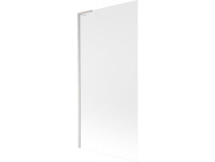 Mexen Next L 1-krídlová vaňová zástena 90 x 150 cm, matná, brúsený nikel - 895-090-000-03-30-97