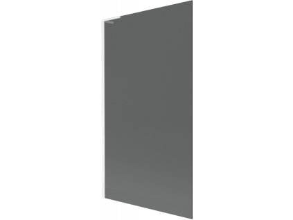 Mexen Next L 1-krídlová vaňová zástena 100 x 150 cm, grafitová, biela - 895-100-000-03-40-20