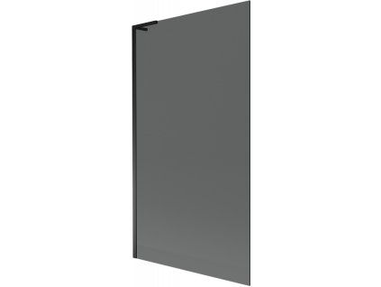 Mexen Next L 1-krídlová vaňová zástena 100 x 150 cm, grafitová, čierna - 895-100-000-03-40-70