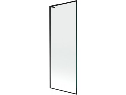 Mexen Next L 1-krídlová vaňová zástena 70 x 150 cm, čierny dizajn, čierna - 895-070-000-03-70-70