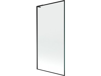 Mexen Next L 1-krídlová vaňová zástena 90 x 150 cm, čierne prevedenie - 895-090-000-03-70-70