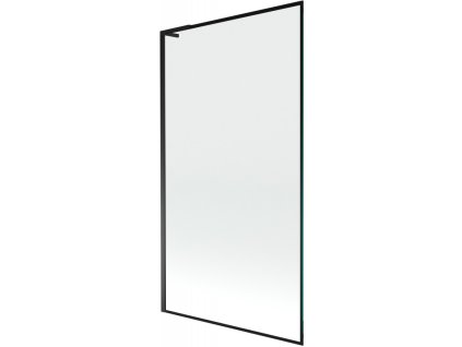 Mexen Next L 1-krídlová vaňová zástena 100 x 150 cm, čierny dizajn, čierna - 895-100-000-03-70-70
