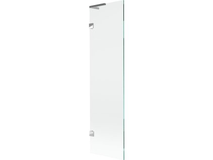 Mexen Lunar L 1-krídlová vaňová zástena 50 x 150 cm, transparentná, chróm - 897L-050-000-01-00