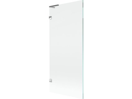 Mexen Lunar L 1-krídlová vaňová zástena 80 x 150 cm, transparentná, chróm - 897L-080-000-01-00