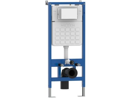 Pneumatické WC Mexen Tex Air Slim s predstenovým montážnym rámom - 61100A