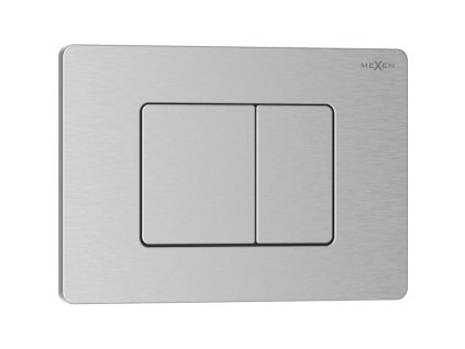 Mexen Tex 05 splachovacie tlačidlo z nerezovej ocele, inox - 6105-10