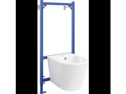 Súprava skrytého bidetu Mexen Fenix B rám s bidetom Rico, biela - 69935724800
