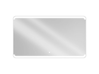 Mexen Nida osvetlené kúpeľňové zrkadlo 140 x 80 cm, LED 6000K, antipar - 9806-140-080-611-00