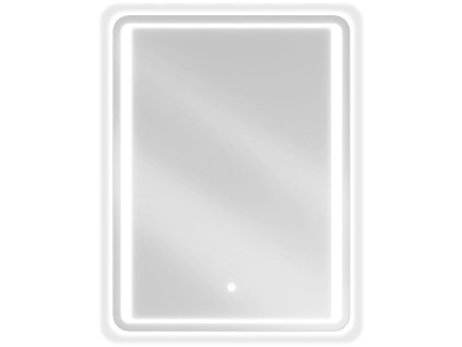 Mexen Zusa osvetlené kúpeľňové zrkadlo 60 x 80 cm, LED 6000K, antipar - 9808-060-080-611-00