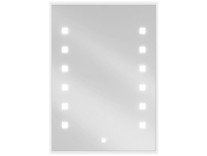 Mexen Ner osvetlené kúpeľňové zrkadlo 50 x 70 cm, LED 6000K, antipar - 9809-050-070-611-00