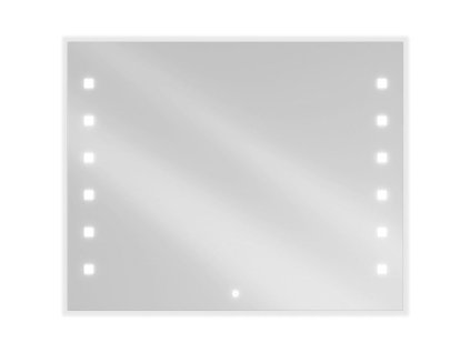 Mexen Ner osvetlené kúpeľňové zrkadlo 100 x 80 cm, LED 6000K, antipara - 9809-100-080-611-00