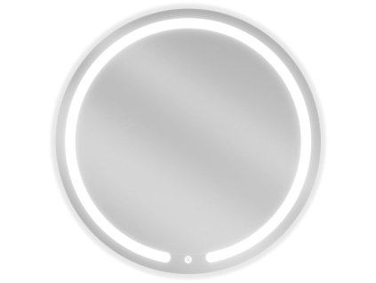 Mexen Rose osvetlené kúpeľňové zrkadlo, okrúhle 70 cm, LED 6000K, antipar - 9810-070-070-611-00