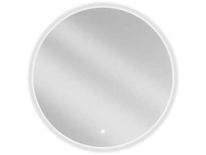 Mexen Erg osvetlené kúpeľňové zrkadlo, kruhové 80 cm, LED 6000K, antipara - 9823-080-080-611-00