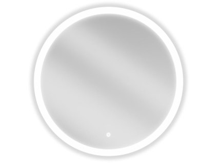 Mexen Oro osvetlené kúpeľňové zrkadlo, kruhové 70 cm, LED 6000K, antipar - 9824-070-070-611-00