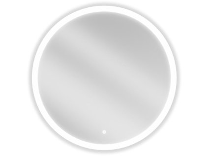 Mexen Oro osvetlené kúpeľňové zrkadlo, kruhové 80 cm, LED 6000K, antipar - 9824-080-080-611-00