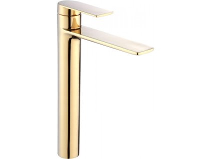 Mexen Zero vysoká umývadlová batéria, zlatá - 71110-50