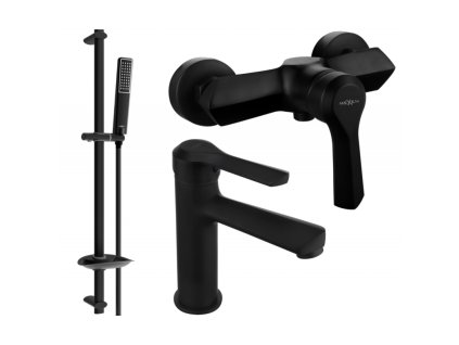 Mexen Sabre DB72 sprchová súprava, čierna - 72104DB72-70