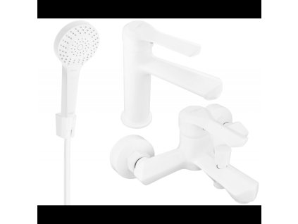 Kúpeľňová súprava Mexen Sabre R05, biela - 72103R05-20