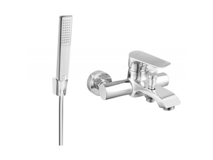 Mexen Pecos R72 vaňová batéria so sprchovou súpravou, chróm - 7273R72-00