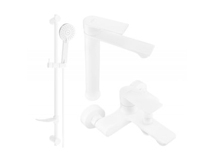 Kúpeľňová súprava Mexen Royo DF40, biela - 72213DF40-20