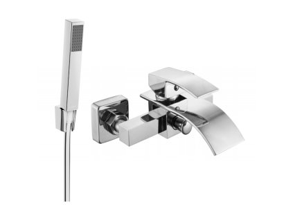Mexen Aries R77 vaňová batéria so sprchovou súpravou, chróm - 74483R77-00