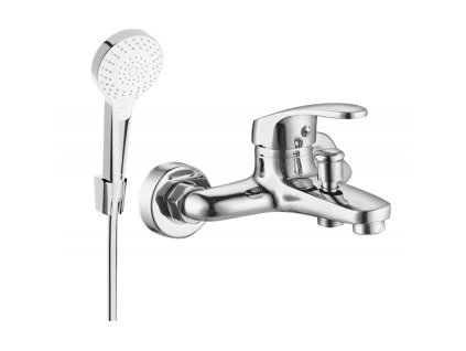 Mexen Erica R05 vaňová batéria so sprchovou súpravou, chróm - 74643R05-00