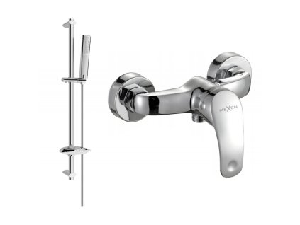 Mexen Fabia DB72 sprchová batéria so sprchovou sadou, chróm - 74654DB72-00