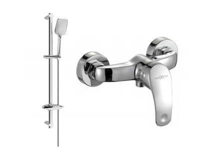 Mexen Fabia DB62 sprchová batéria so sprchovou sadou, chróm - 74654DB62-00