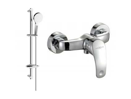 Mexen Fabia DB05 sprchová batéria so sprchovou sadou, chróm - 74654DB05-00