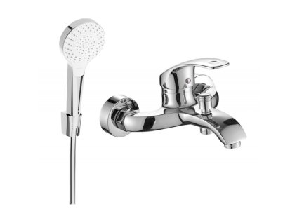 Mexen Fabia R05 vaňová batéria so sprchovou súpravou, chróm - 74653R05-00