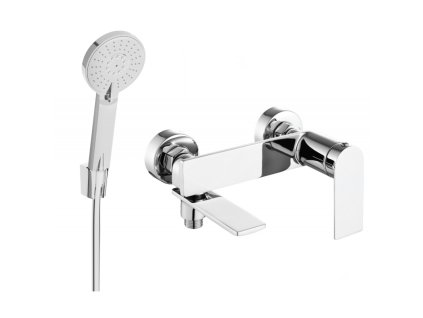 Mexen Zero R40 vaňová batéria so sprchovou súpravou, chróm - 7113R40-00