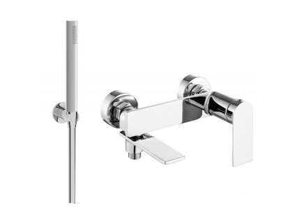 Mexen Zero R70 vaňová batéria so sprchovou súpravou, chróm - 7113R70-00