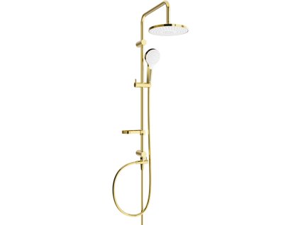 Mexen X05 sprchový stĺp, zlatý/biely - 798050591-50