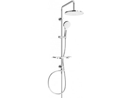 Mexen T05 sprchový stĺp, chróm/biela - 798050593-00