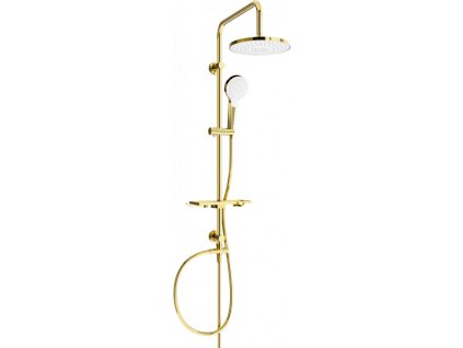 Mexen T05 sprchový stĺp, zlatý/biely - 798050593-50