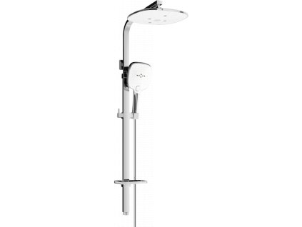 Mexen Q17 sprchový stĺp, chróm/biela - 798171795-02