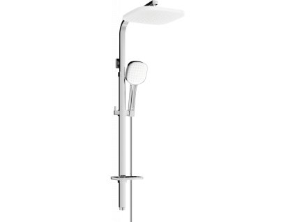 Mexen Q33 sprchový stĺp, chróm/biela - 798333395-02