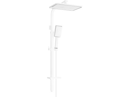 Mexen Q54 sprchový stĺp, biely/chróm - 798545495-21