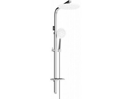 Mexen Q67 sprchový stĺp, chróm/biela - 798676795-00